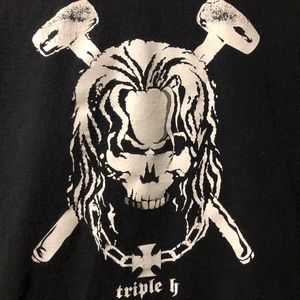 Vintage WWE Triple H Bring The Hammer Down t-shirt. Size Large.